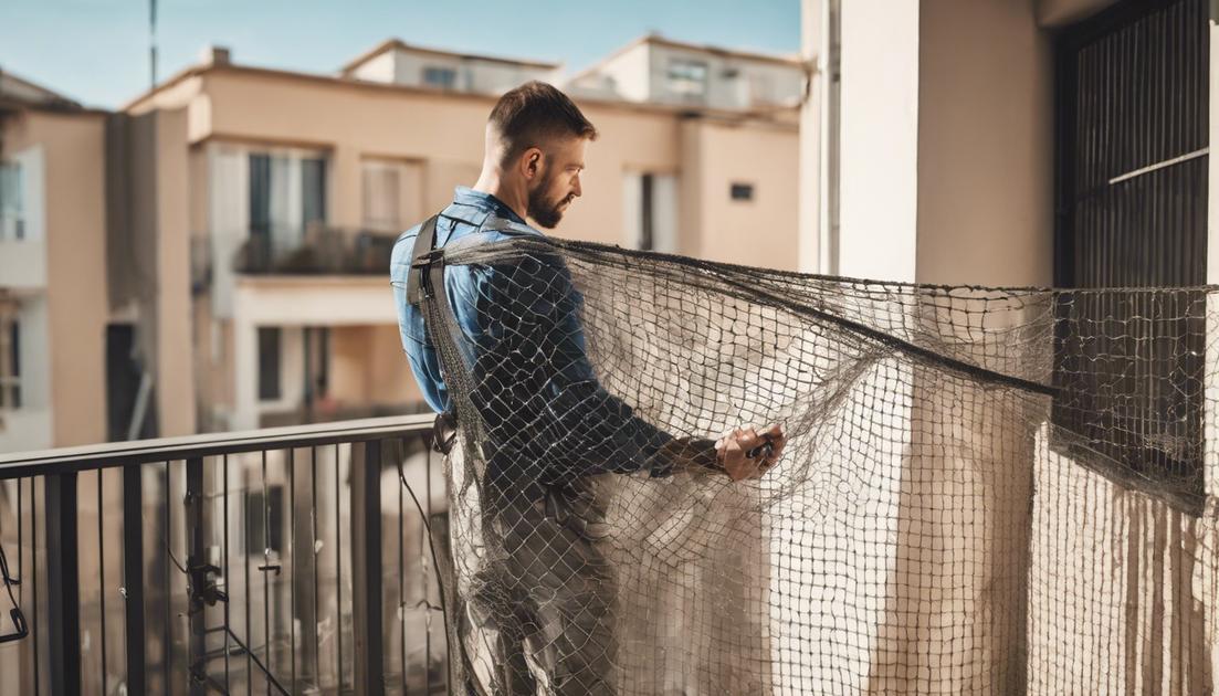 Como instalar uma rede de nylon na varanda de forma segura e eficaz