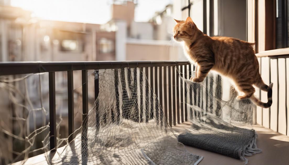 Guia passo a passo sobre como instalar rede de proteção para gatos em casas e apartamentos